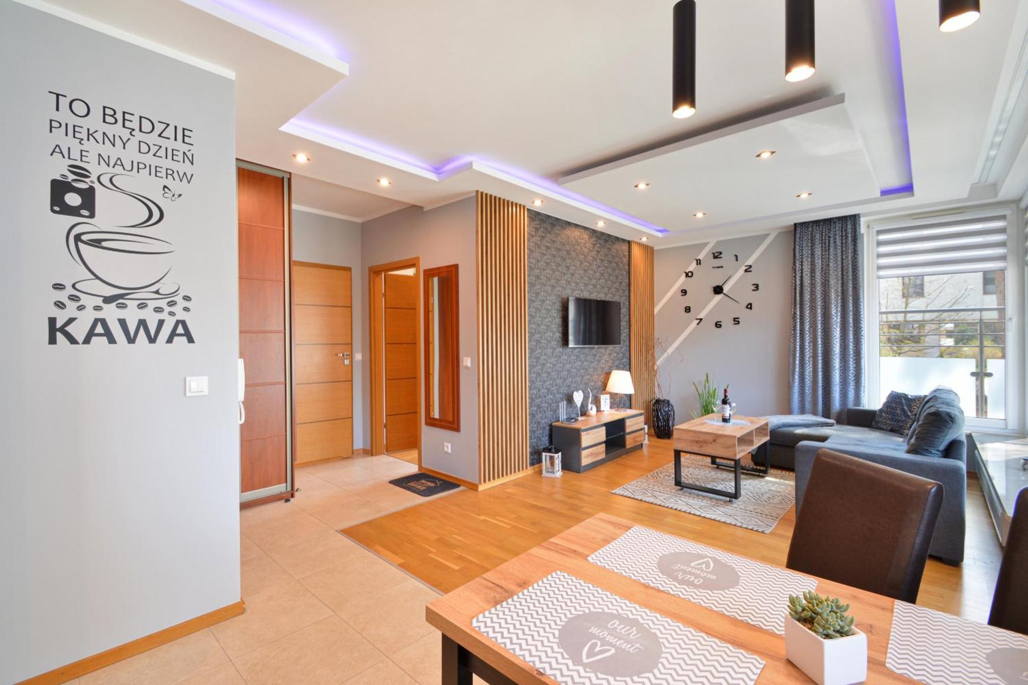 Apartamenty Aquamarina Seaview By Rent Like Home ミエンジズドロイェ エクステリア 写真