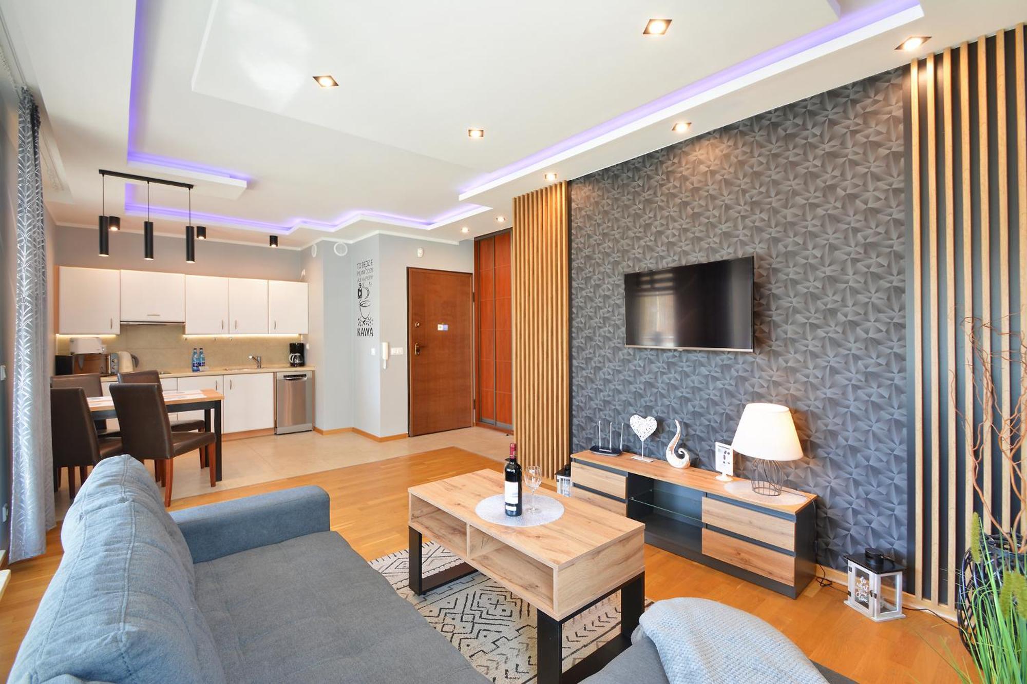 Apartamenty Aquamarina Seaview By Rent Like Home ミエンジズドロイェ エクステリア 写真